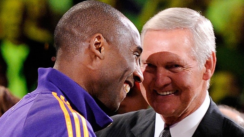 Kobe Bryant and Jerry West