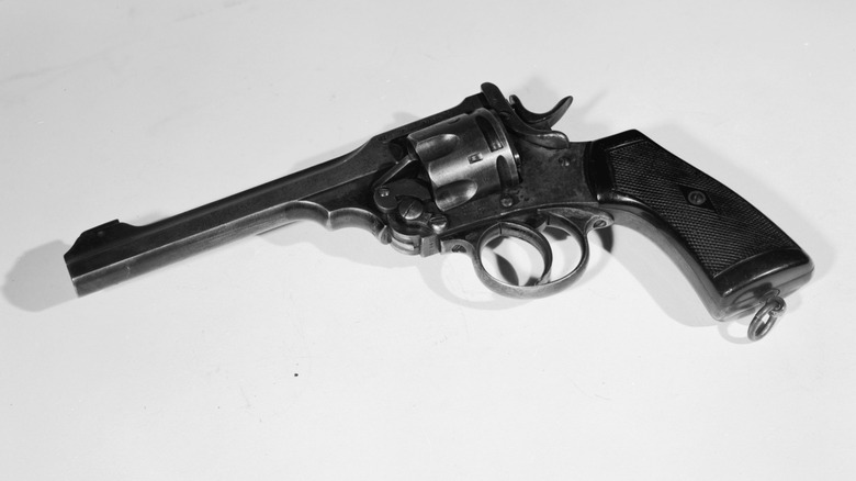 An old revolver