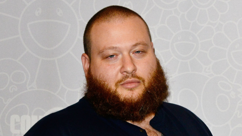 Action Bronson with a smirk
