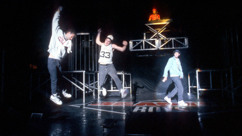 Beastie Boys on stage 1987