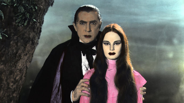 Bela Lugosi and Carol Borland in Tod Browning's Mark of the Vampire