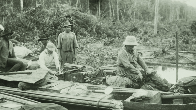 Theodore Roosevelt expedition canoe