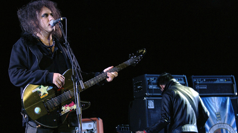 The Cure performing at Coachella