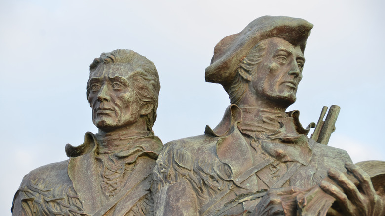Lewis and Clark statues