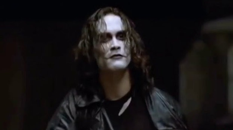 Eric Draven looking on