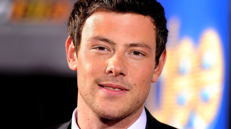 Cory Monteith grinning